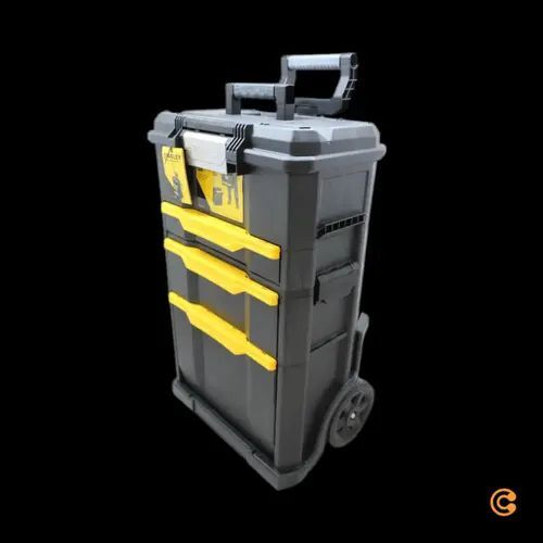 STANLEY Werkzeugkasten Rollende Werkstatt Trolley-Koffer unbestückt schwarz - 3253561703447