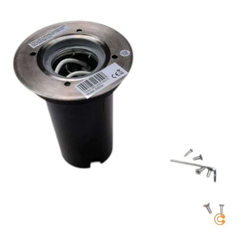 Deko Light Bodeneinbauleuchte GU10 LED 7W schwarz IP67 Gartenlampe Leuchte - 4042943163943