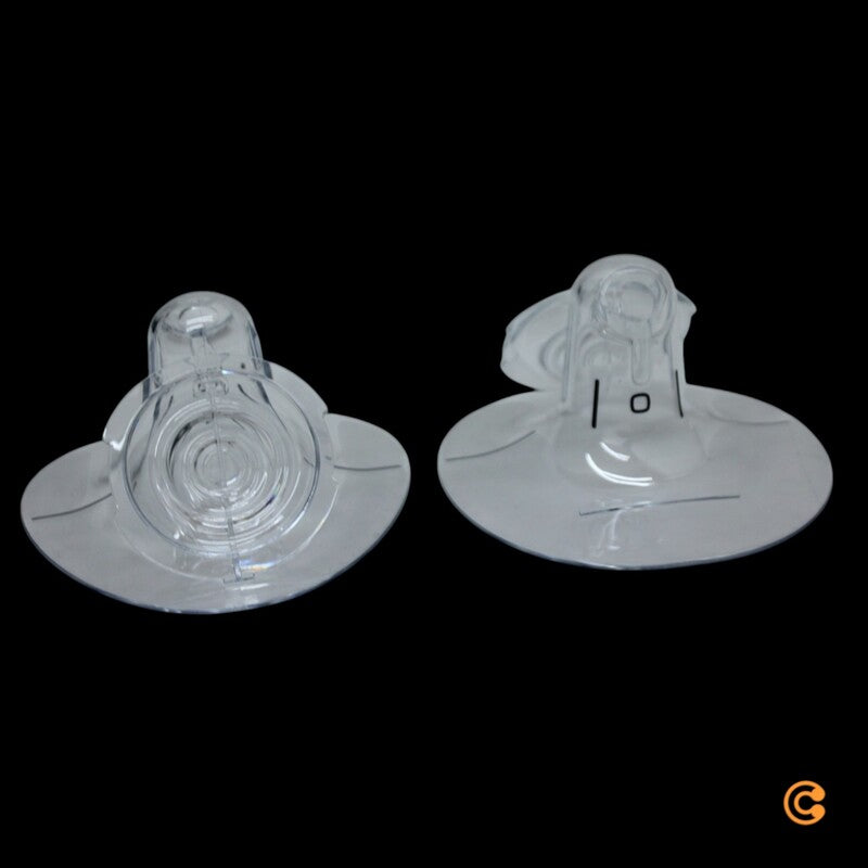 elvie Brustschalen Aufsätze Milchpumpe 24mm BPA frei Spülmaschinenfest 2er-Pack - 5060442520080