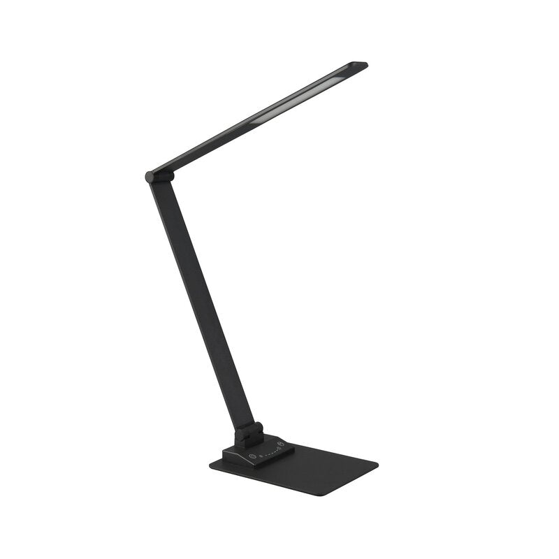 Trio Lighting LED-Tischleuchte Travis schwarz CCT dimmbar Touch USB Lampe Spot - 4017807600216