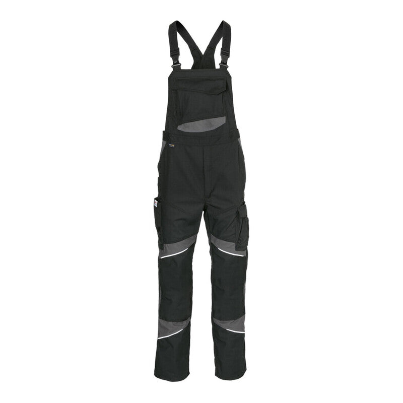 Kübler Latzhose Arbeitshose ACTIVIQ Baumwolle Herren schwarz anthrazit Größe 50 - 4053813458571