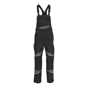 B-Ware Kübler Latzhose Arbeitshose ACTIVIQ Baumwolle Herren schwarz anthrazit Größe 50