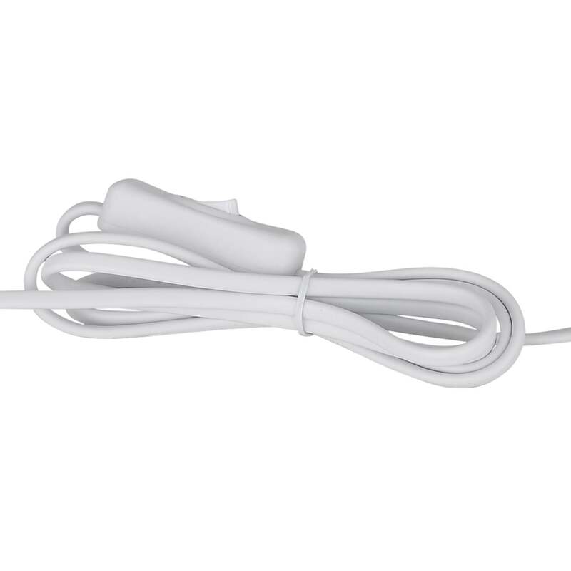 Globo Lighting Tischleuchte Lampe Sofia Glas weiß Ø 26,5 cm Höhe 50 cm - 9007371475544