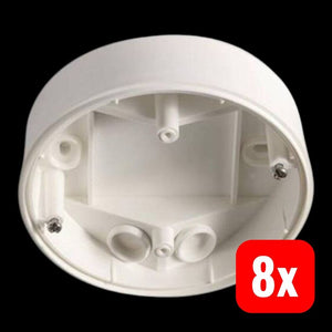 8x B-Ware ESYLUX Aufputzdose IP54 weiß für PD-C360 MD-C360 Serie Elektroinstallation