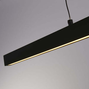 B-Ware Searchlight Hängelampe Pendelleuchte LED Layla schwarz höhenverstellbar dimm996