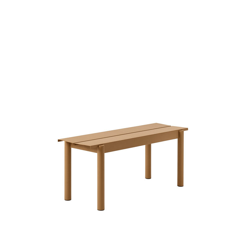 Muuto Gartenbank Sitzbank Outdoorbank burnt orange wetterfest SIEHE TEXT/FOTO - 5710562309552