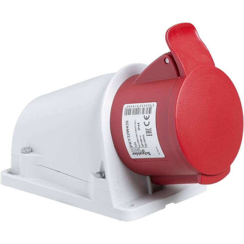 Schneider Electric CEE-Wandsteckdose Steckdose Pratika-Buchse Niederspannung 16A - 3303432416423