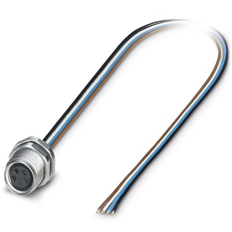 Phoenix Contact Sensor-Aktor-Einbausteckverbinder M8 Buchse 4-polig IP67 0,5m - 4046356605892