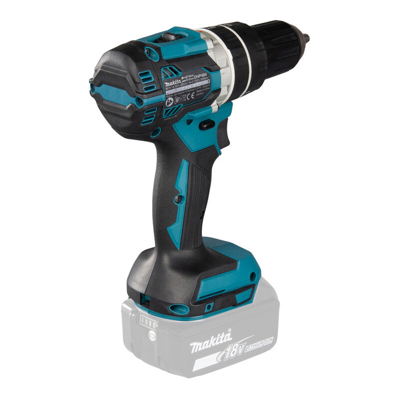 Makita Akku-Schlagbohrschrauber DHP484Z Bohrschrauber 18V 54Nm schwarz kompakt - 0088381826105