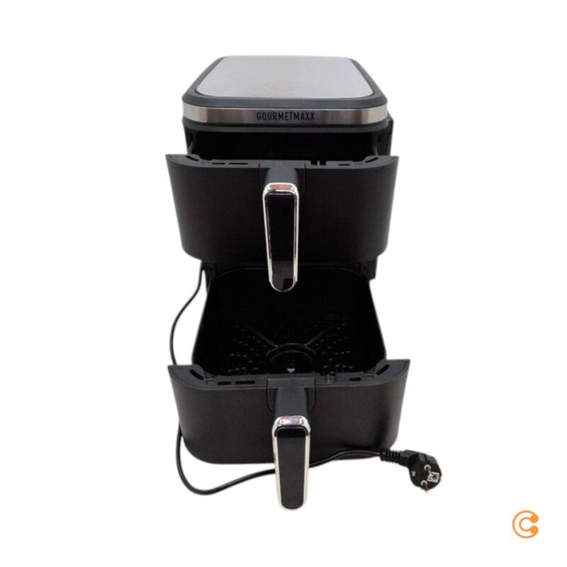 GourmetMaxx Heißluftfritteuse 10l Fritteuse Airfryer 2800W schwarz 2 - 4067522076032