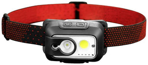 3x B-Ware Arcas 9W Sensor LED Stirnlampe Kopflampe Lampe Leuchte Licht 480lm 3 STÜCK
