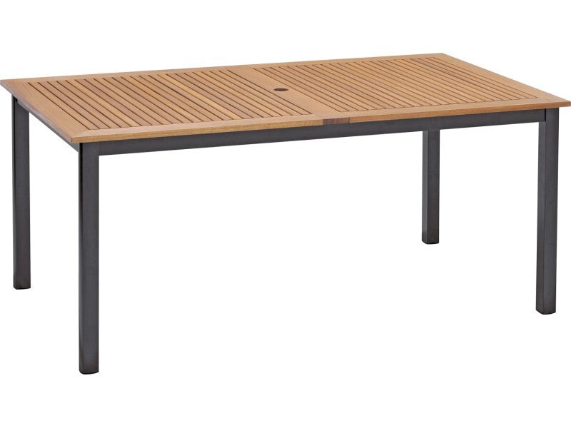 Gartentisch Bonlee Terrassentisch Eukalyptusholz wetterbeständig braun 166x90cm - 4007873339592