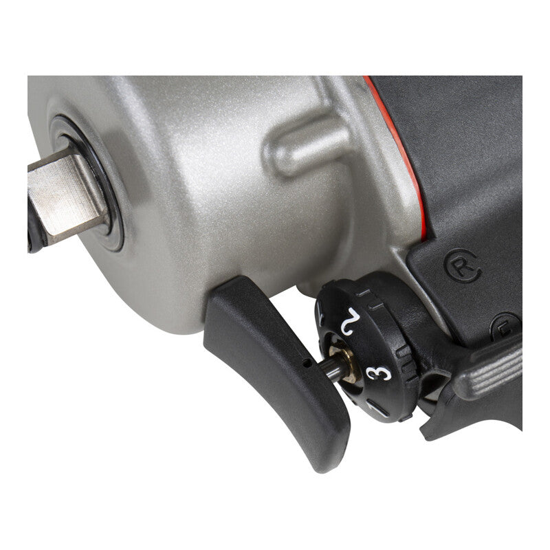 STIER Druckluft-Schlagschrauber 1/2" Jumbo Hammer 1275 Nm 8000 U/min schwarz - 4260439004246