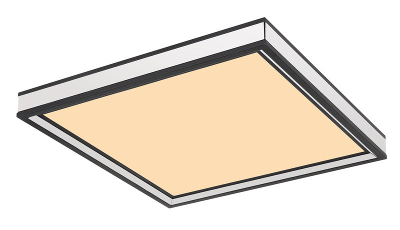 Globo Lighting Deckenleuchte Lampe LED Jessy opal schwarz Leuchtmittel inklusive - 9007371417957