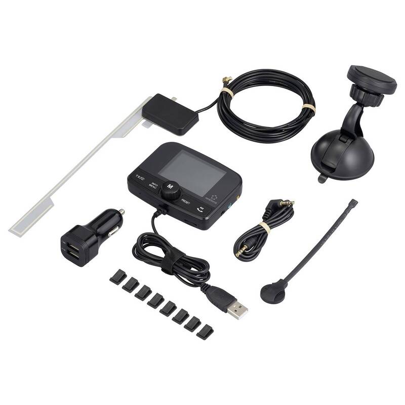 Renkforce RFCRDAB100 DAB Empfänger Radio Saugnapfhalterung Bluetooth Musikstream - 4064161398532