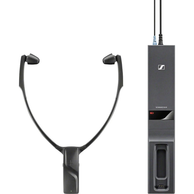Sennheiser In Ear Kopfhörer Funk Schwarz Lautstärkeregelung TV 50m Reichweite - 4044155207101