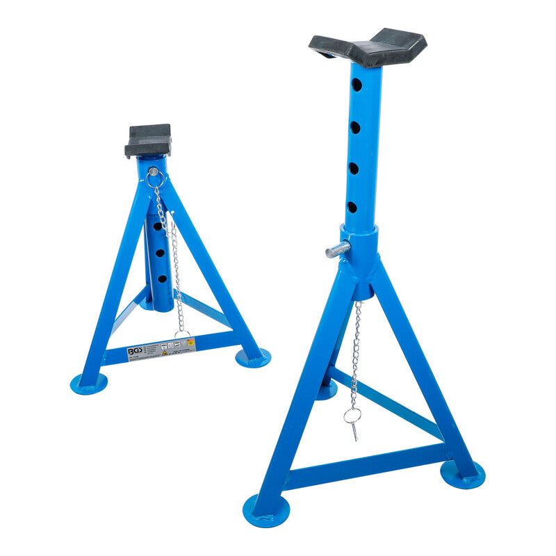 BGS Unterstellbock 71030 Traglast 3000kg Hub 335-500mm Werkstatt 1 Paar blau - 4048769076177