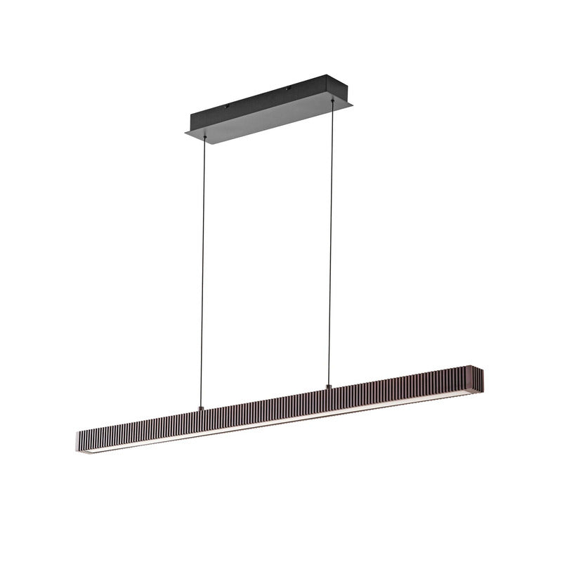 Lucande LED-Kronleuchter Emara Eiche dunkel 115 cm dimmbar CCT 3000-6000 K - 4255830900778