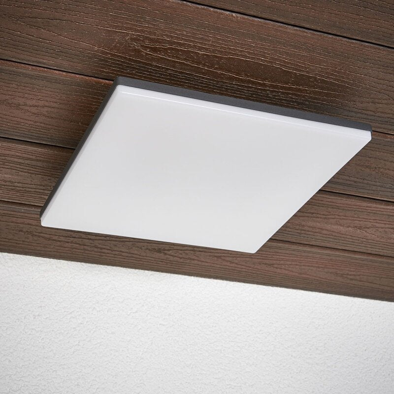 Lucande Sensorgesteuerte Außendeckenlampe Henni Deckenleuchte Wandleuchte Lampe - 4251096527797