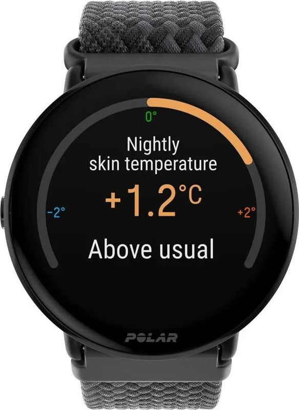 POLAR Sportuhr Fitnessuhr GPS Uhr Ignite 3 Armband Schwarz Größe S M L Unisex - 0725882066233