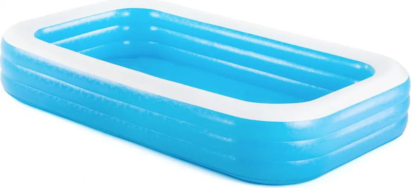 Bestway Familienpool 305 x 183 x 56 cm rechteckig für den Garten - 6942138968057