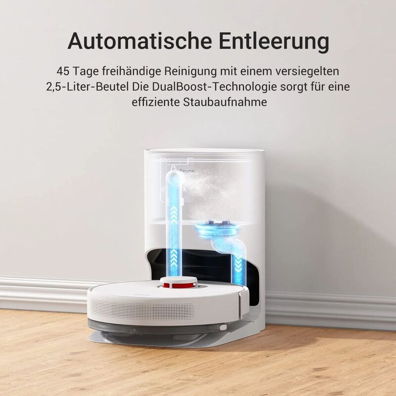 dreame D10 Plus Saug-Wischroboter Weiß Ladestation SIEHE TEXT/FOTO - 6973734689657