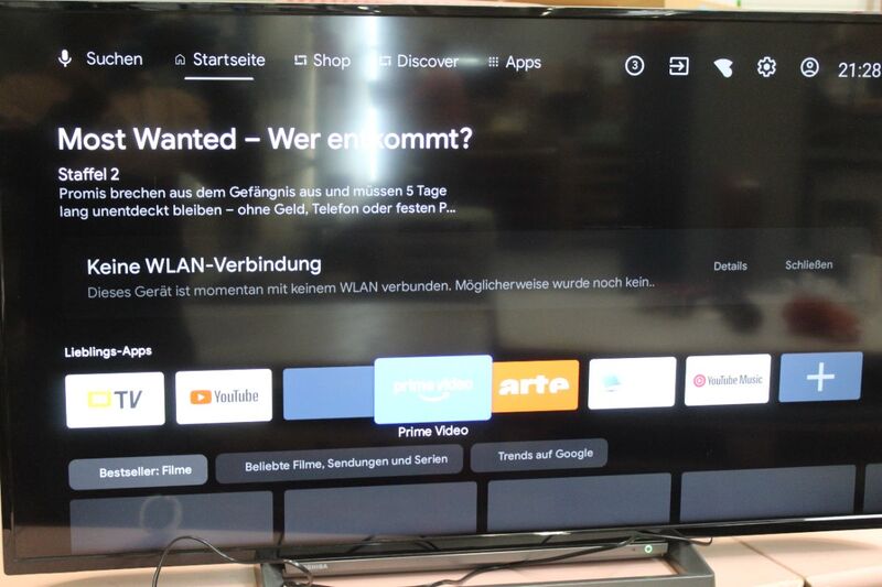 TOSHIBA Fernseher 50UA3D63DG Smart TV UHD 4K Multimedia HDMI USB schwarz 50 Zoll - 4024862127473