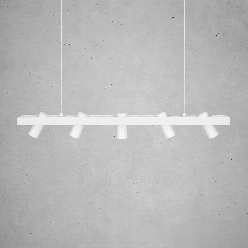 Markslöjd Hängeleuchte Pendelleuchte Torino weiß LED 5 flammig Metall GU10 Lampe - 7330024586024