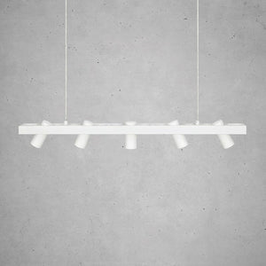 B-Ware Markslöjd Hängeleuchte Pendelleuchte Torino weiß LED 5 flammig Metall GU10 Lampe