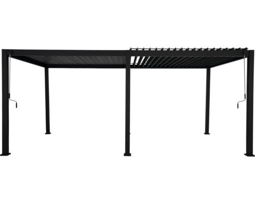 Mirador Pergola 3x6 Lamellendach Terrassenüberdachung 11x11cm Pfosten Outdoor - 4306516446476