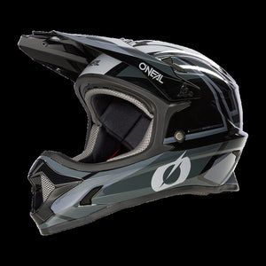 B-Ware O'NEAL Sonus Helm Kopfschutz Fahrradhelm Split Schwarz Grau M 57/58 cm