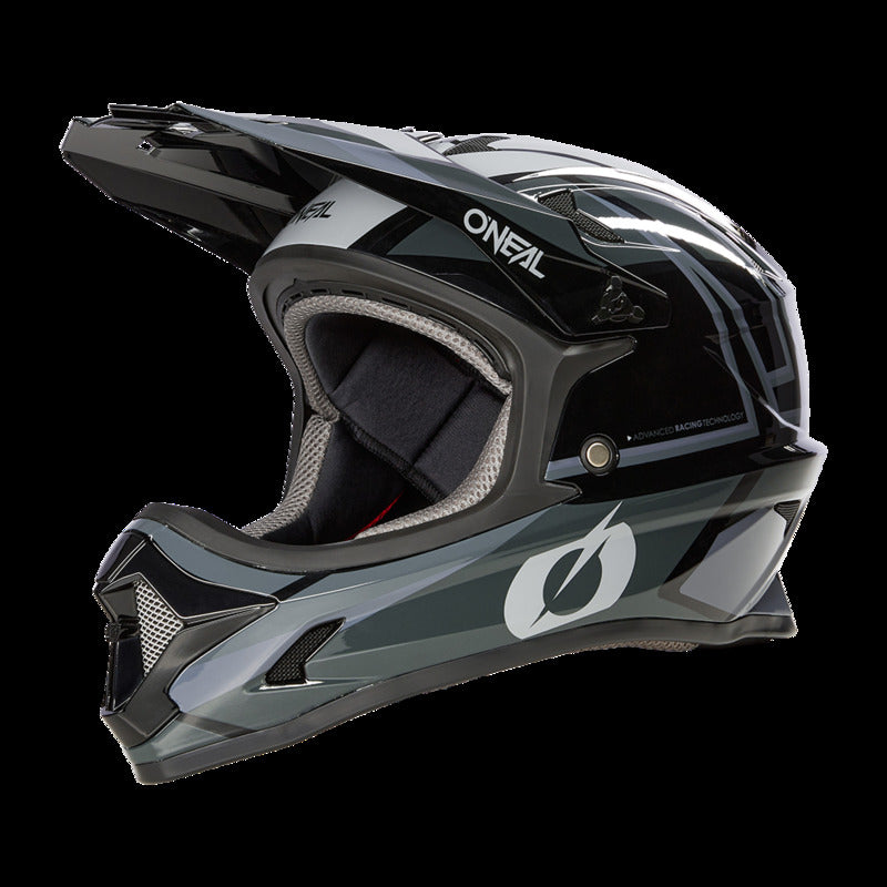 O'NEAL Sonus Helm Kopfschutz Fahrradhelm Split Schwarz Grau M 57/58 cm - 4046068615271