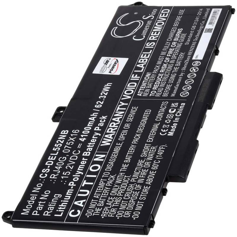 Powery Notebook Akku Batterie Dell Latitude 14 5420 FDTCY Li Polymer 2 STÜCK - 4062438576911