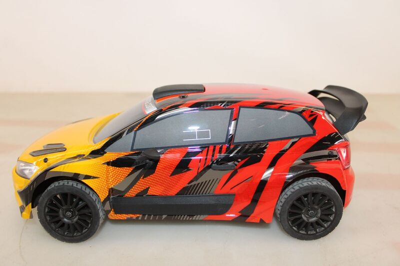 Absima RC Modellauto Rally Car Auto Elektro Rally Speed Demon Allradantrieb Rot - 4250650963835