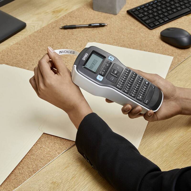 DYMO Beschriftungsgerät LabelManager 160 AZERTY Etikettendrucker D1 6-12mm - 3026981808104