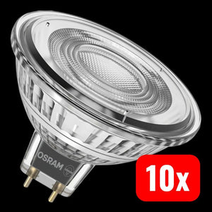 10x B-Ware OSRAM HOMELIGHTING LED Reflektorlampe GU5.3 dimmbar warmweiß 6.1W Ø50mm 1 St.