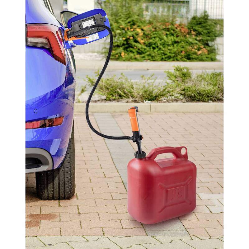 Toolcraft Elektrische Diesel- und Heizölpumpe 12V 12l/min Handpumpe tragbar - 4064161473031