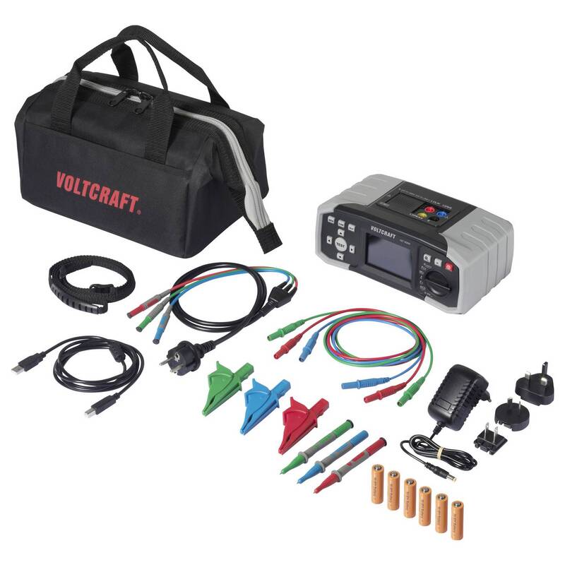 Voltcraft Installationstester IST 3000 VDE Norm 0100 0105 100 RCD FI Test 1000 - 4064161311111