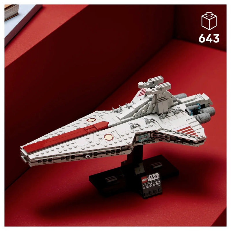 LEGO StarWars Angriffskreuzer der Venator-Klasse 75441 Modellbau Set 643 Teile - 5702018063002