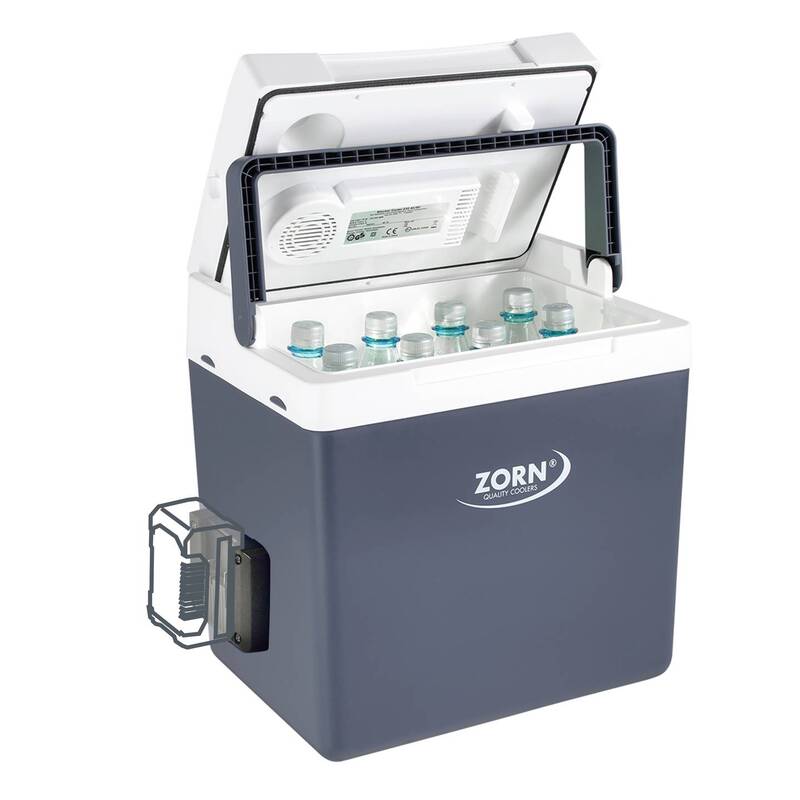 ZORN Akku-Kühlbox Z 26 DC 25l Thermoelektrisch Grau Delta T bis 17°C ohne Akku - 4251702501197
