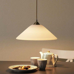 B-Ware Orion Hängeleuchte LOISA Pendelleuchte dimmbar altmessing weiß 1x60W E27 40cm