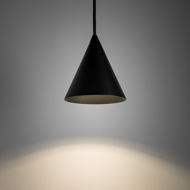 Nowodvorski Hängeleuchte ZENITH LED Pendelleuchte dimmbar schwarz Stahl Ø11cm - 5903139114523