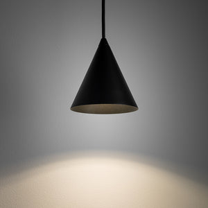 B-Ware Nowodvorski Hängeleuchte ZENITH LED Pendelleuchte dimmbar schwarz Stahl Ø11cm