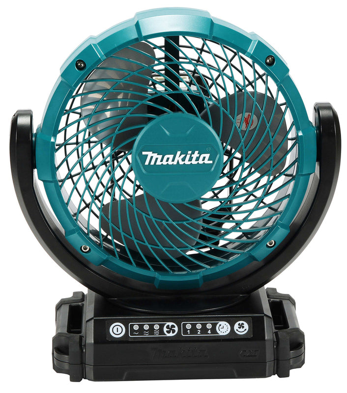 Makita Standventilator Ventilator Oszillation 3 Stufen Kunststoff türkis 284mm - 0088381865005