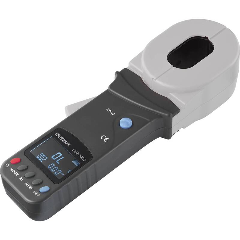 Voltcraft Erdungsmessgerät EMZ-1000 Zangenmessgerät 0,01-1200Ω digital 300 - 4064161168098