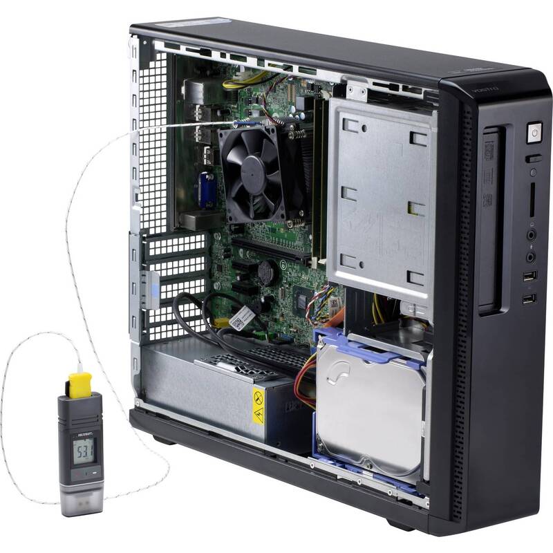 VOLTCRAFT Datenlogger DL-240K Temperatur Logger Messgerät für Datenaufzeichnung - 4053199928255