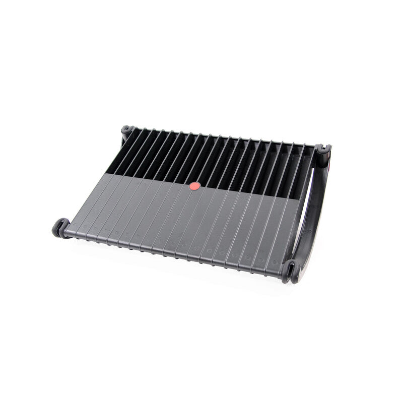 hjh OFFICE Fußstütze Ablage PODI Kunststoff schwarz ergonomisch Wippfunktion - 4251084677329