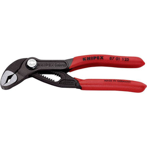 B-Ware Knipex Wasserpumpenzange Zange 125 mm Chrom-Vanadium Elektrostahl  8701125 COBRA