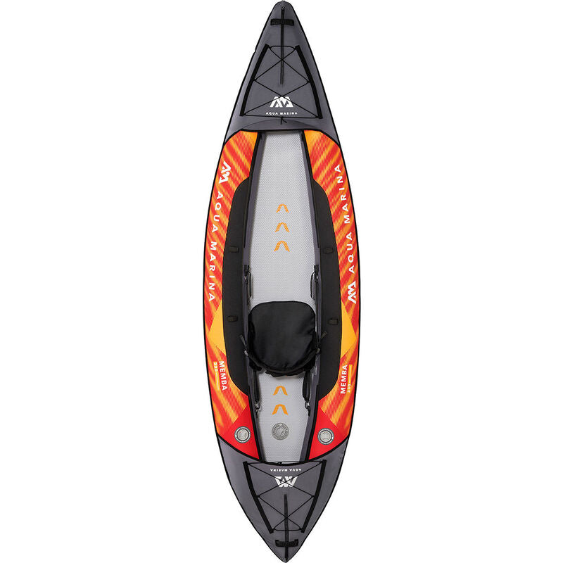 Aqua Marina Kajak Memba 330 Tourenkajak Boot 1er Set Paddel Zubehör orange - 6954521600215