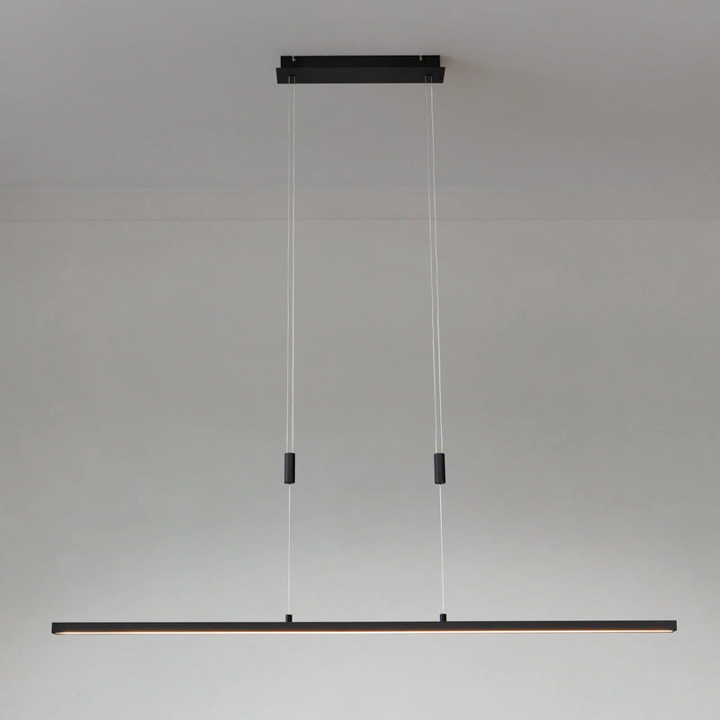 Lindby Hängelampe Pendelleuchte LED Arneja schwarz höhenverstellbar dimmbar - 1621844